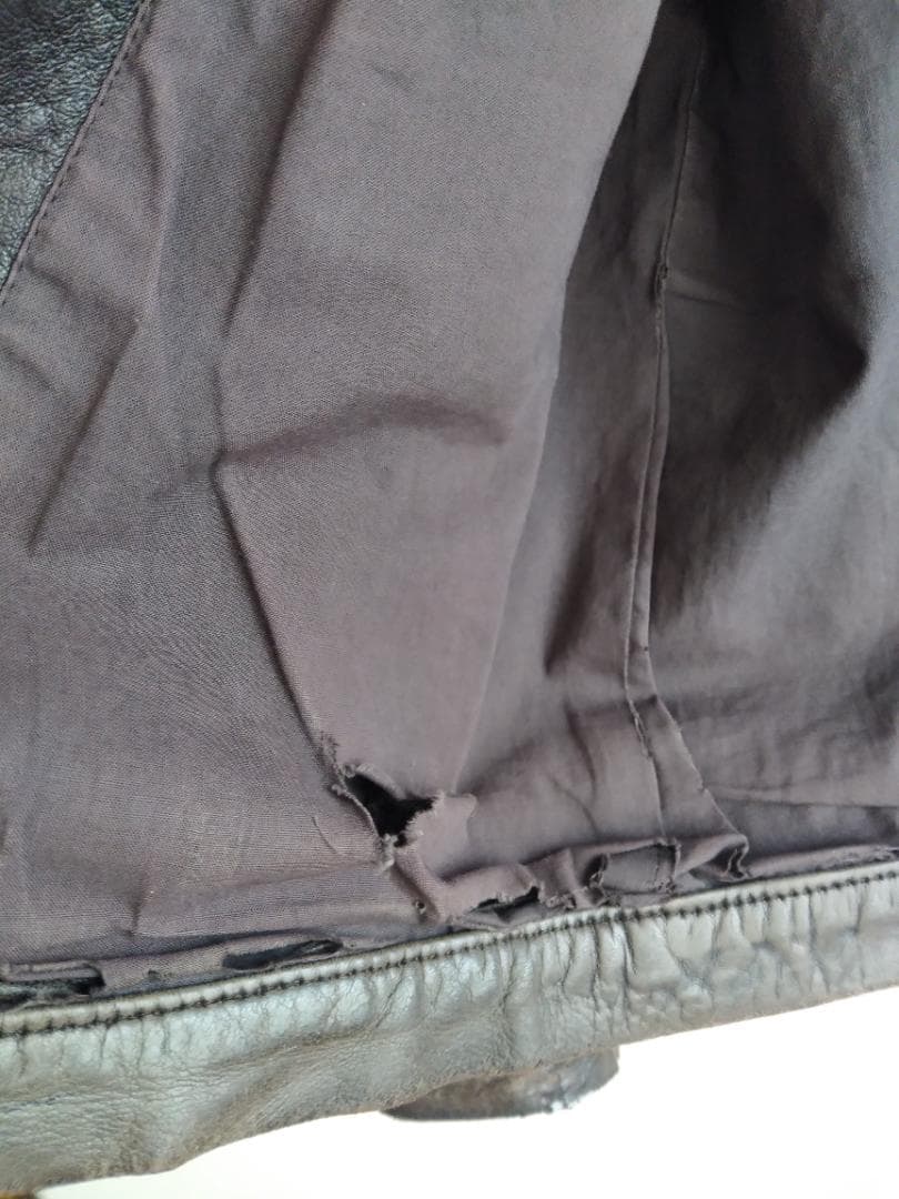 【最終値下げ】定価10万☆Harrissビンテージ 最高級ラムレザージャケット