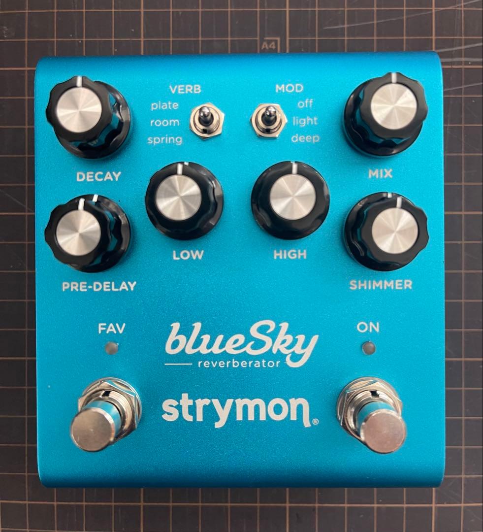 【美品】strymon BlueSky V2 (インサートケーブル2本付)