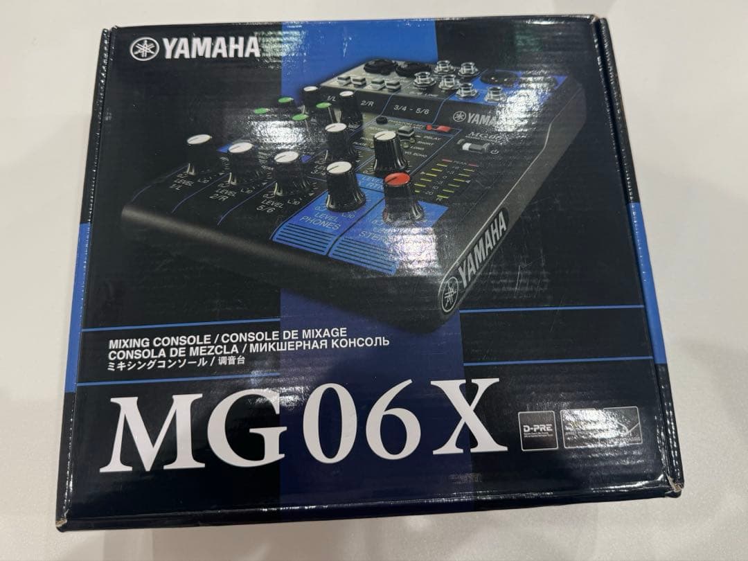 YAMAHA ヤマハ/ミキサー/MG06X