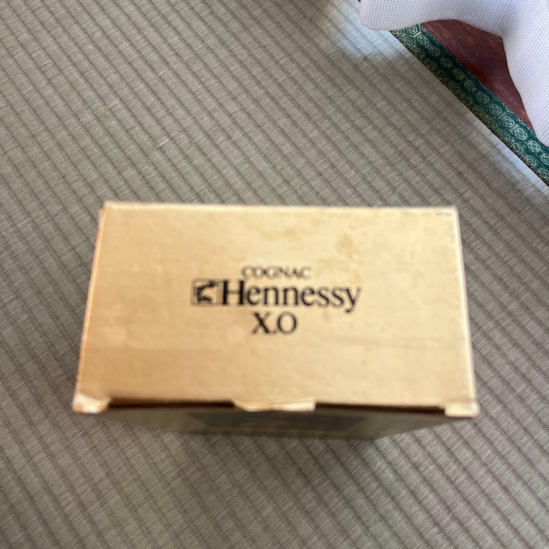 Hennessy COGNAC XO 金キャップ　グリーンボトル　古酒　未開栓