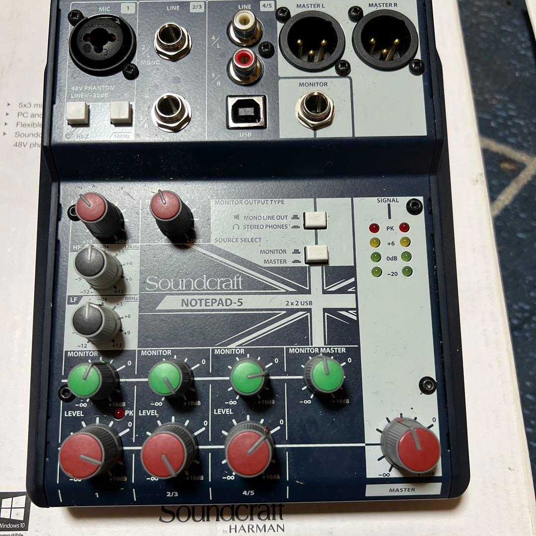 配信機器・PA機器・レコーディング機器 Notepad-5