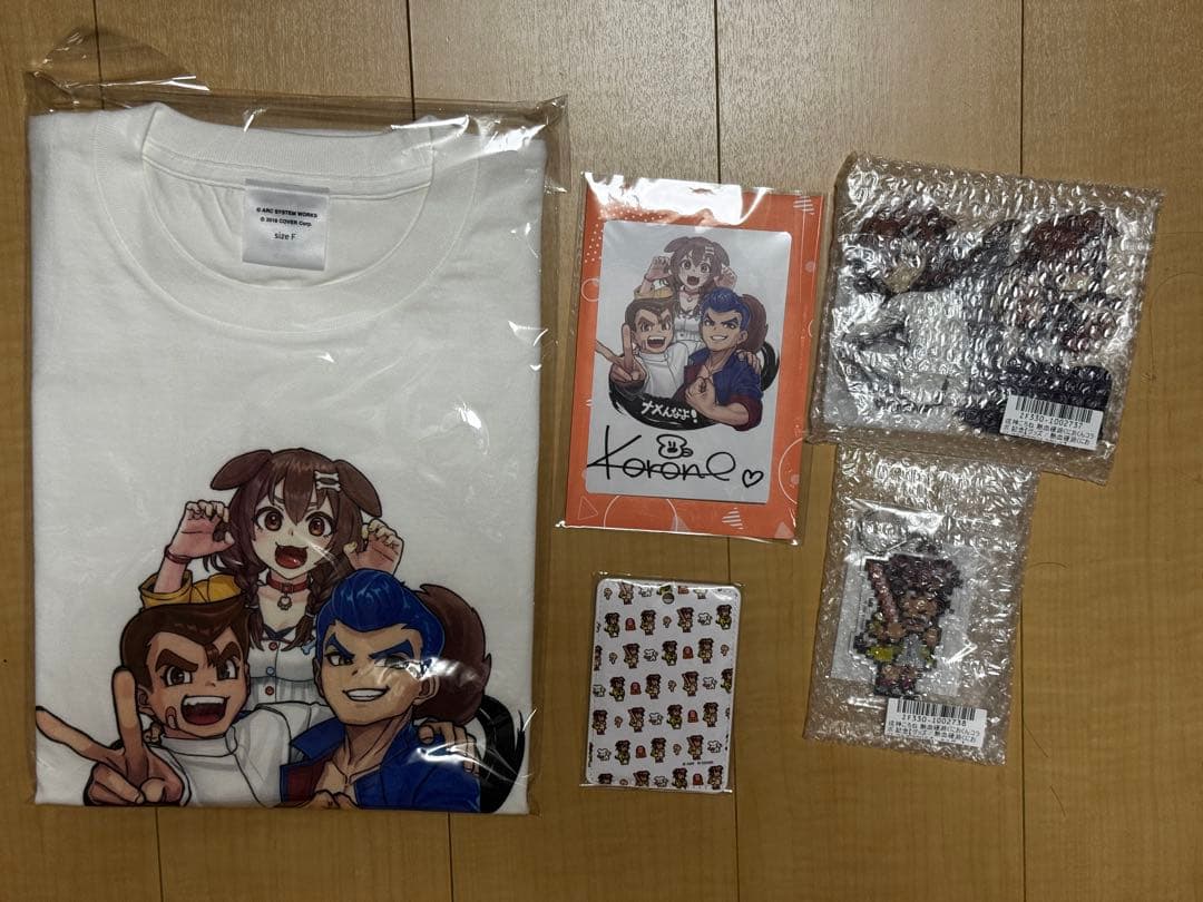 【未開封】hololive 戌神ころね 直筆サイン 熱血硬派くにおくん