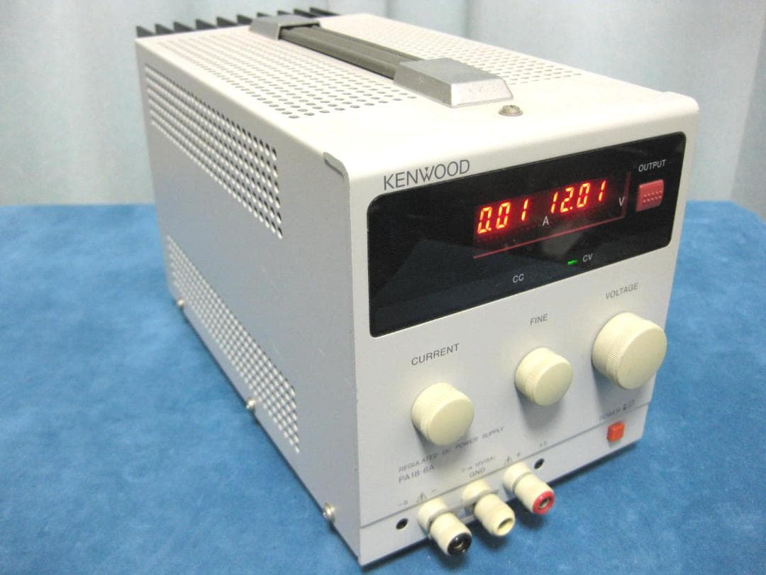 KENWOOD PA18-6A 直流安定化電源の中古品