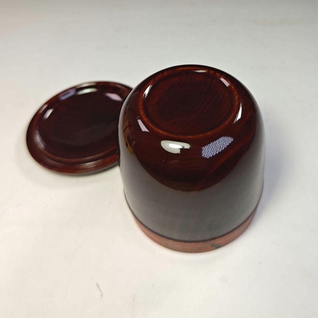 イ778 棗『鶴金蒔絵　棗　共箱』『塗師　峯清作』茶入　茶器　茶道具