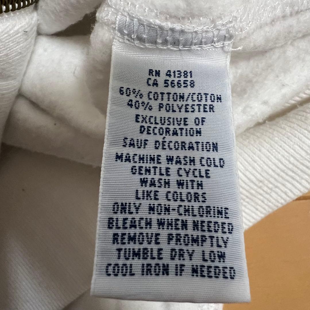 ✨️希少✨️POLO ラルフローレン y2k スウェット ジップパーカー ホワイト