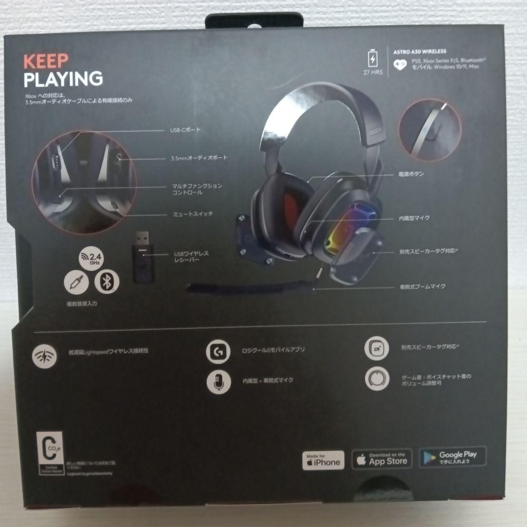 ヘッドホン Logicool A30PSBL ASTRO Gaming A30