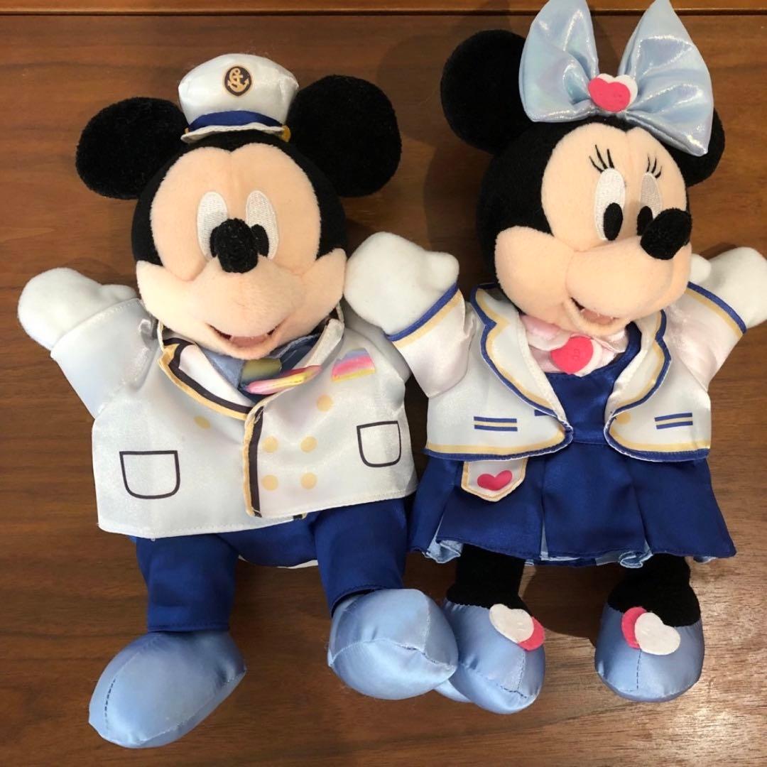 希少●ディズニーシー ミッキー ミニー ディレクター パペット ぬいぐるみ