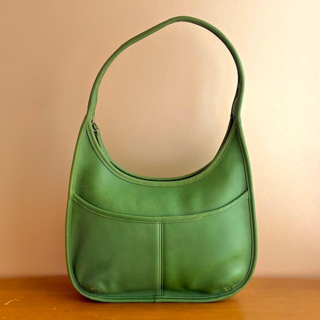 vintage coach オールドコーチ ショルダーバッグ 9033 グリーン