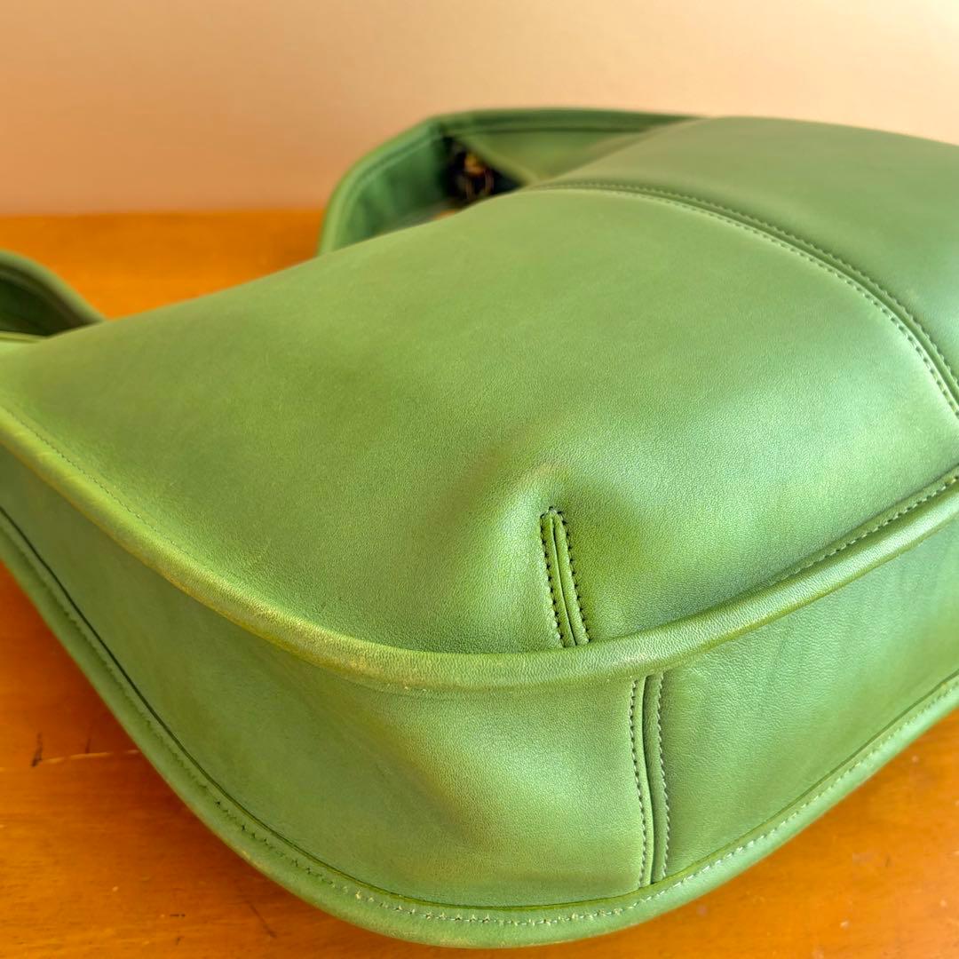 vintage coach オールドコーチ ショルダーバッグ 9033 グリーン