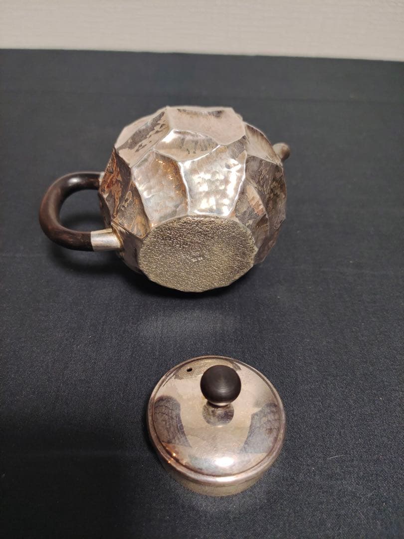 純銀急須　銀瓶　茶道具　214g