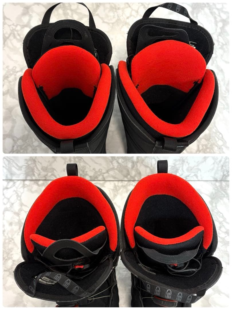 【美品】 サロモン MANTIS メンズ スノーボードブーツ 28.5 BOA