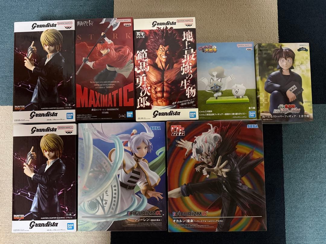 プライズフィギュア　まとめ売り　クラピカ　フリーレン　刃牙