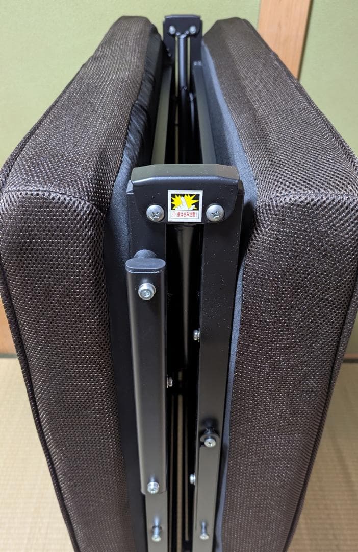 キャスター付き 折りたたみベッド シングル