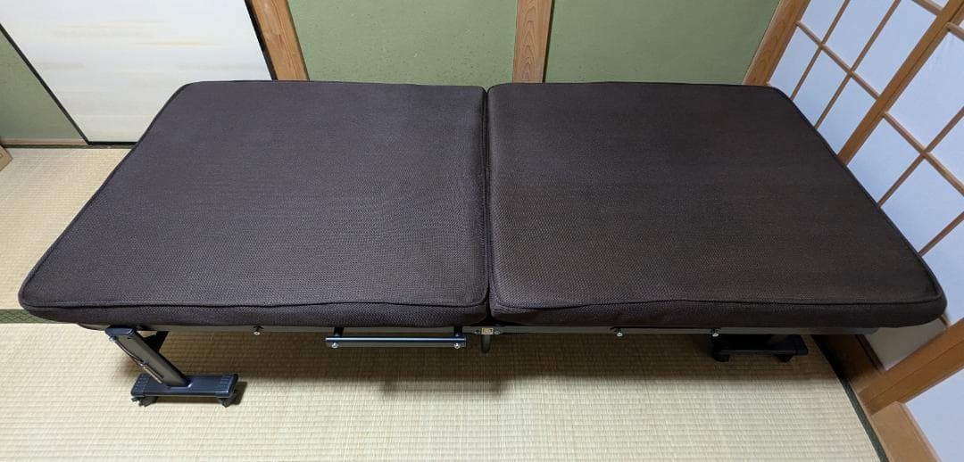 キャスター付き 折りたたみベッド シングル