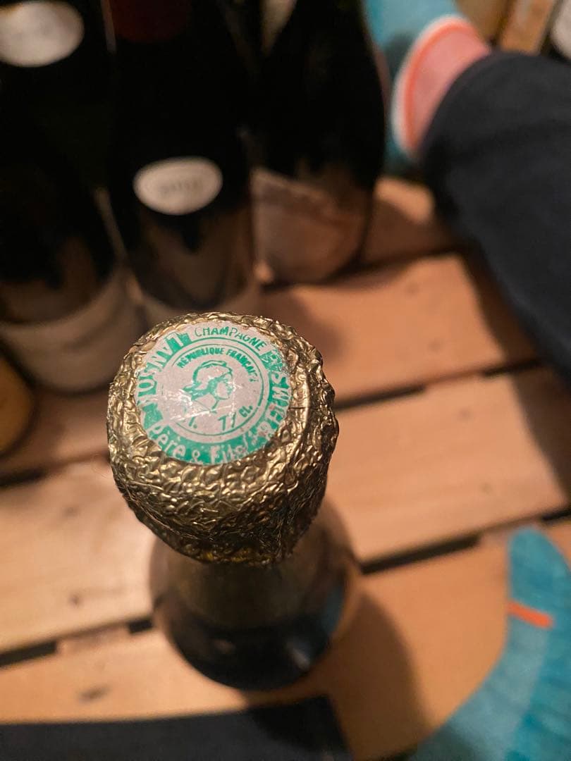 旧ラベル N.V Lanson プレミアム・ブラックラベル シャンパン