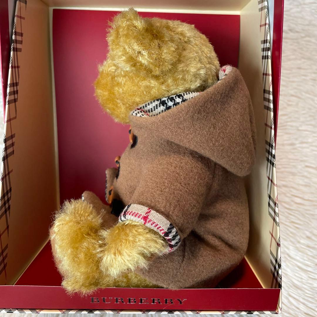 BURBERRY バーバリー　テディベアダッフルコート スカーフ　箱あり