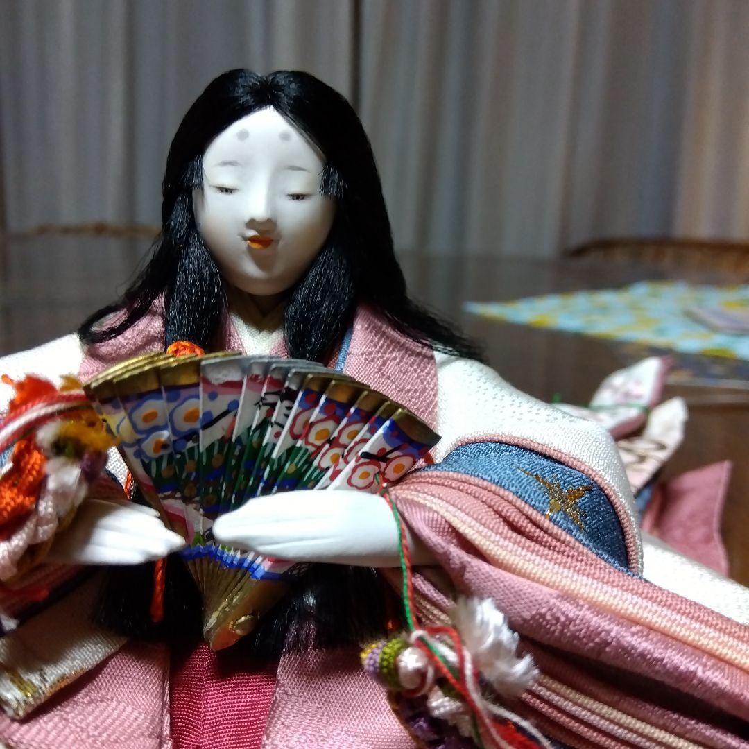 雛人形 伝統的な雛祭り用　江戸雛　市川豊玉作