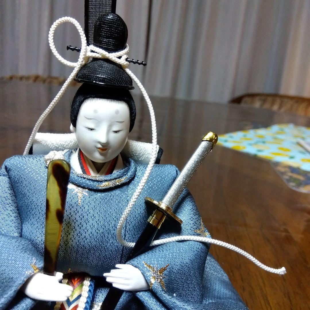 雛人形 伝統的な雛祭り用　江戸雛　市川豊玉作