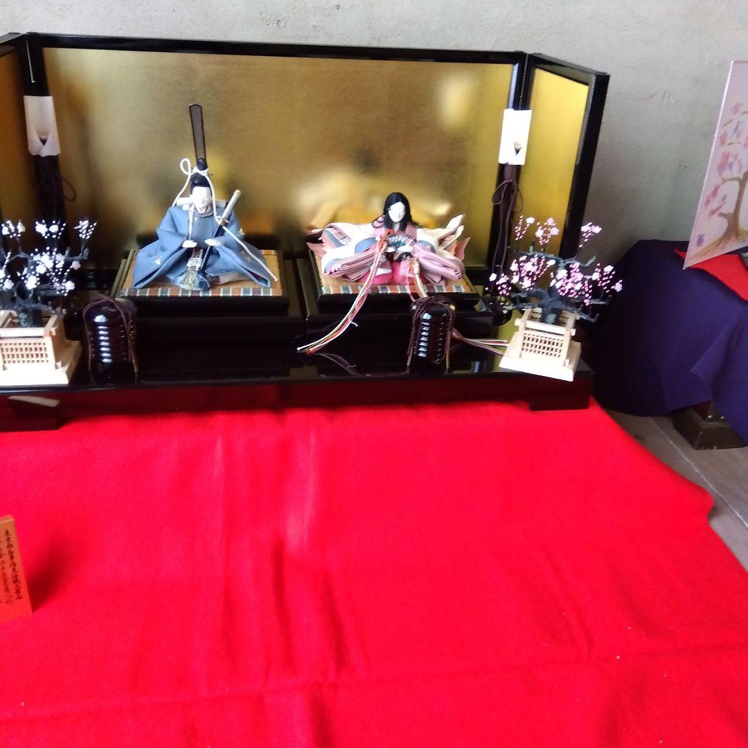 雛人形 伝統的な雛祭り用　江戸雛　市川豊玉作