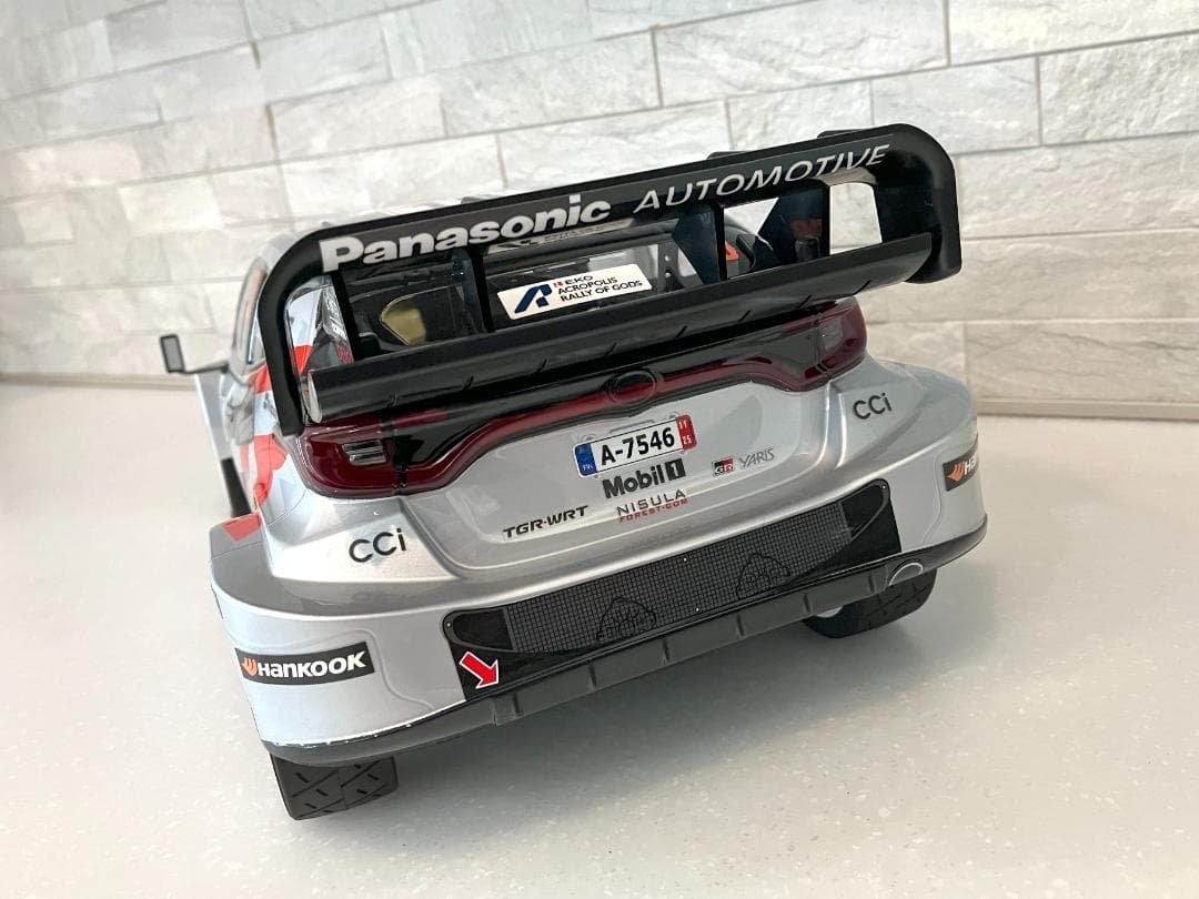 タミヤRCボディ ヤリス WRC2025 ラリーギリシャ・アクロポリス 勝田選手