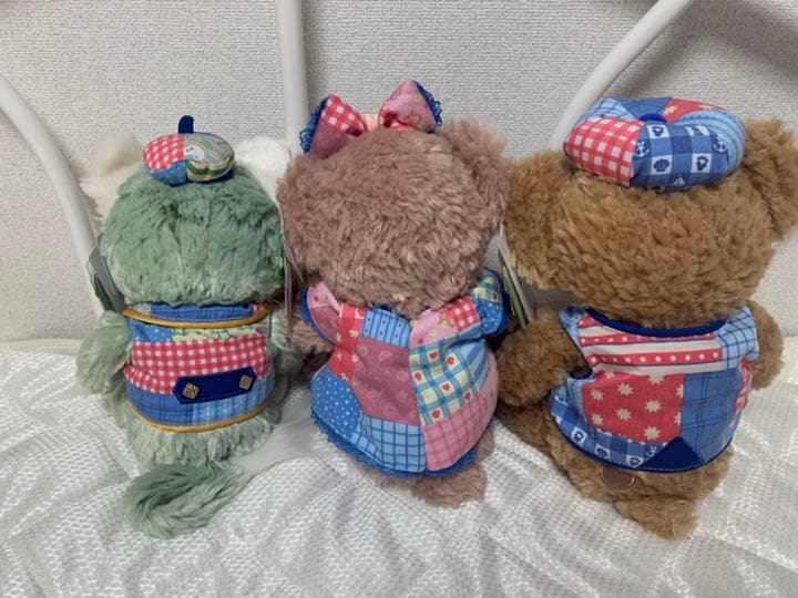 15周年ダッフィー シェリーメイ ジェラトーニぬいぐるみ