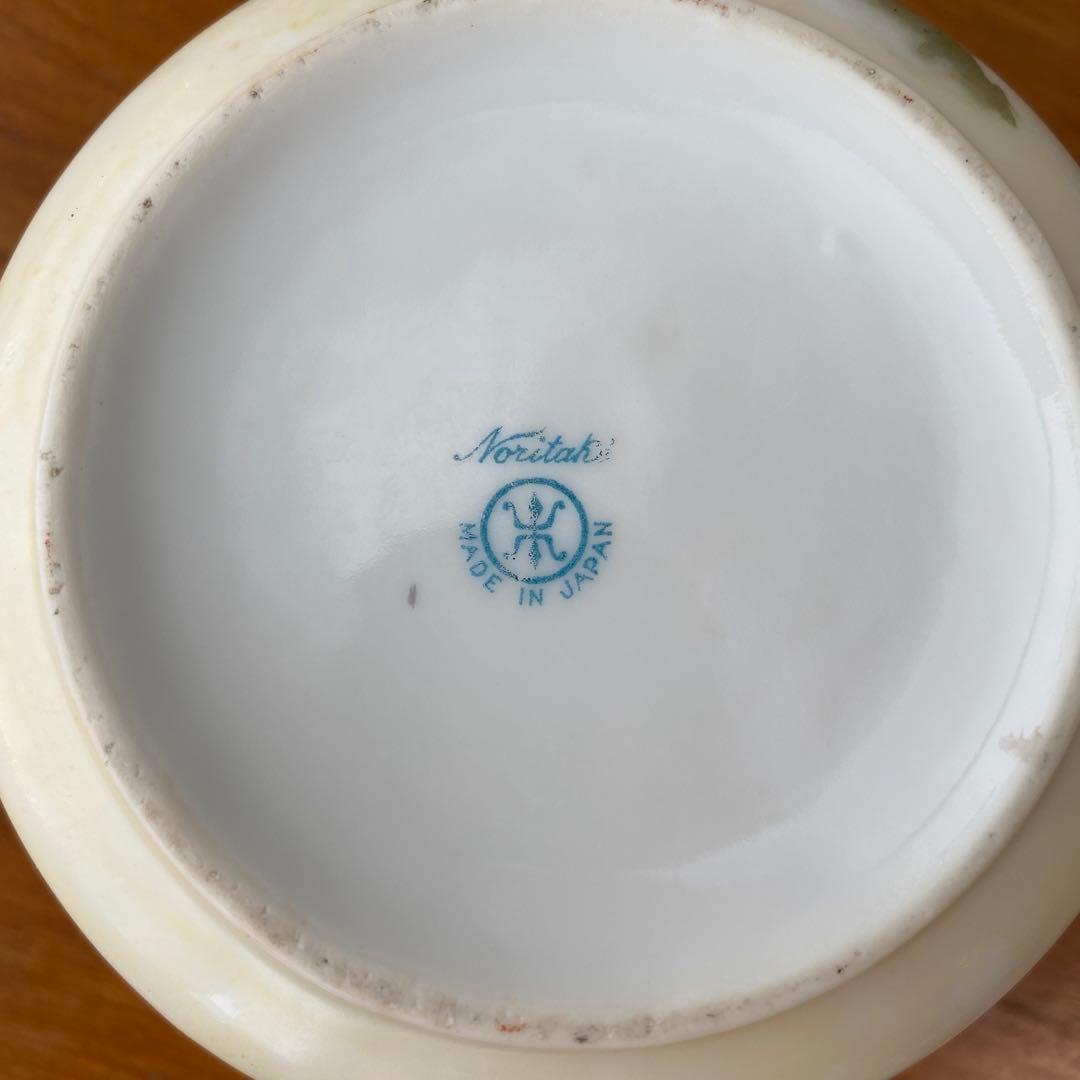 希少　オールドノリタケ　ティーセット　3点セット　英国里帰り品　人気の着物絵