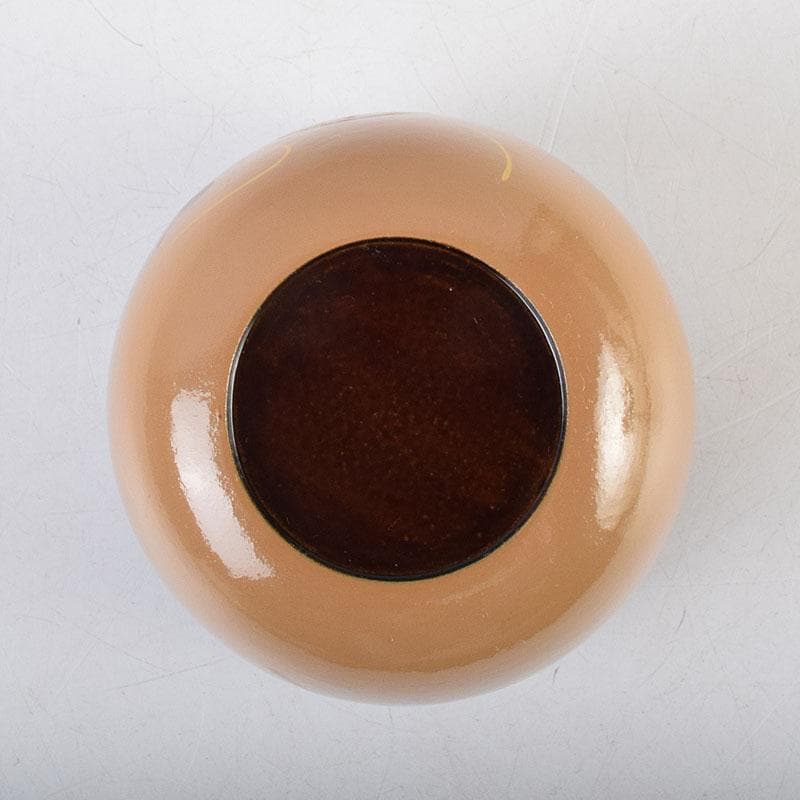 茶道具　田中宗凌作　白一閑塗　玩具蒔絵　大棗　共箱　M　R9293