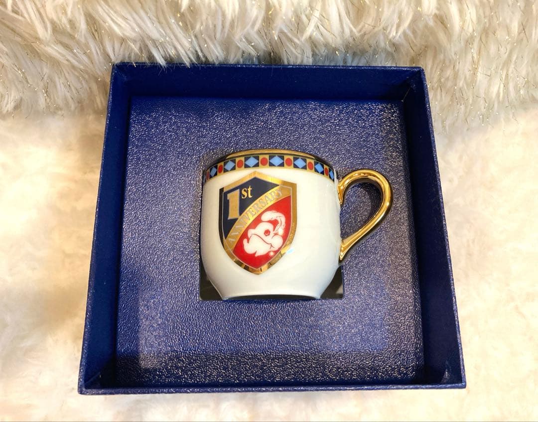 TDS 東京ディズニーシー 1周年記念マグカップ　レア