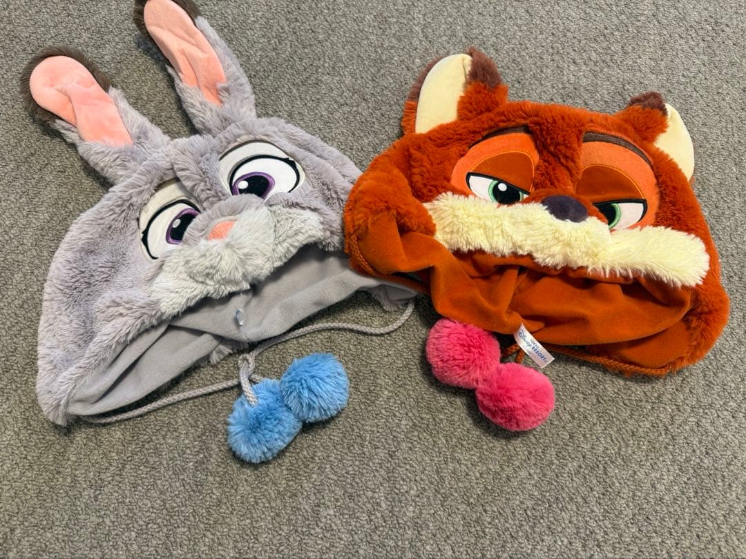 え*ん様 ディズニー　ズートピア　ファンキャップ（ニックとジュディ）