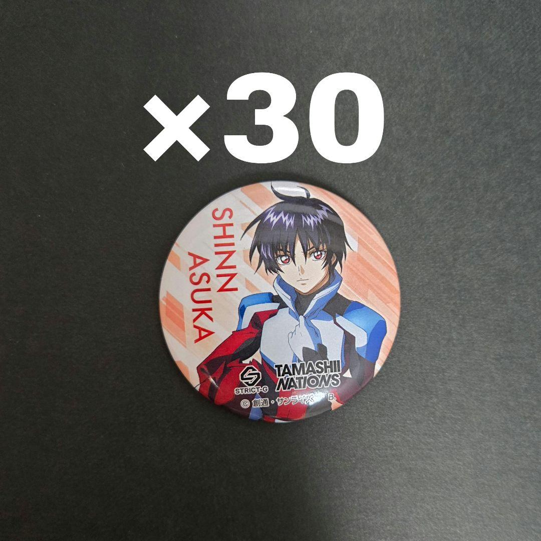 【バラ売り可】ガンダムSEED　シン・アスカ　魂ネイションズ　缶バッジ　30個