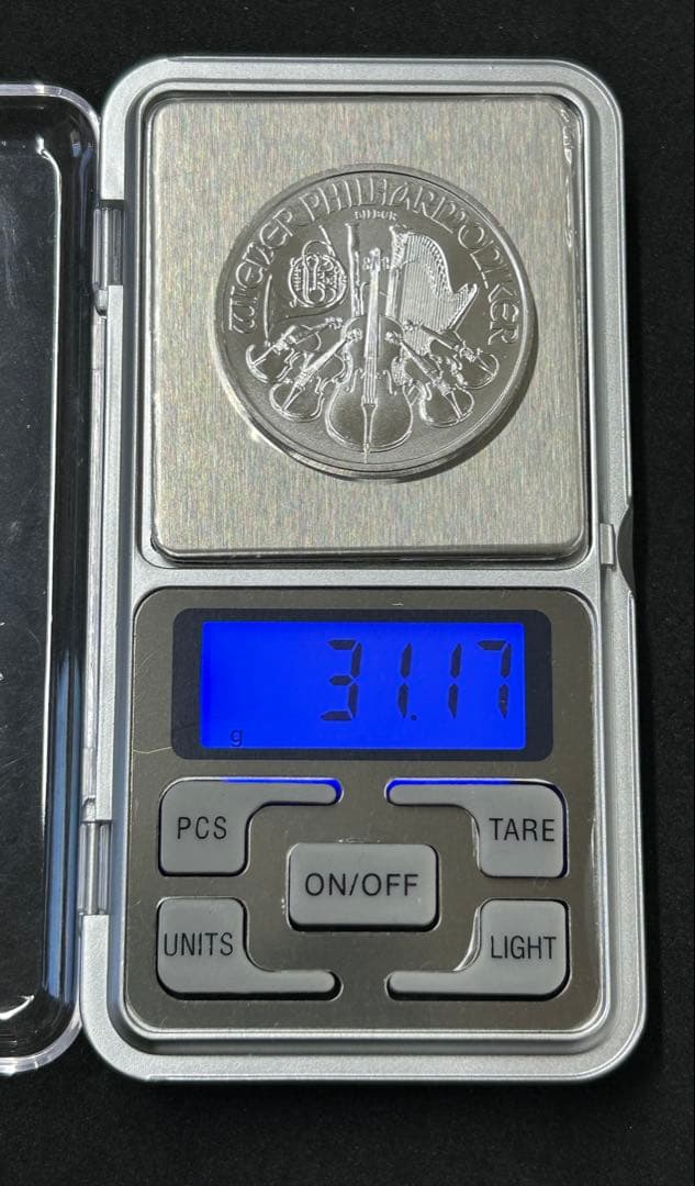 ウィーン・フィルハーモニー銀貨 2022年 1オンス　ケース付き