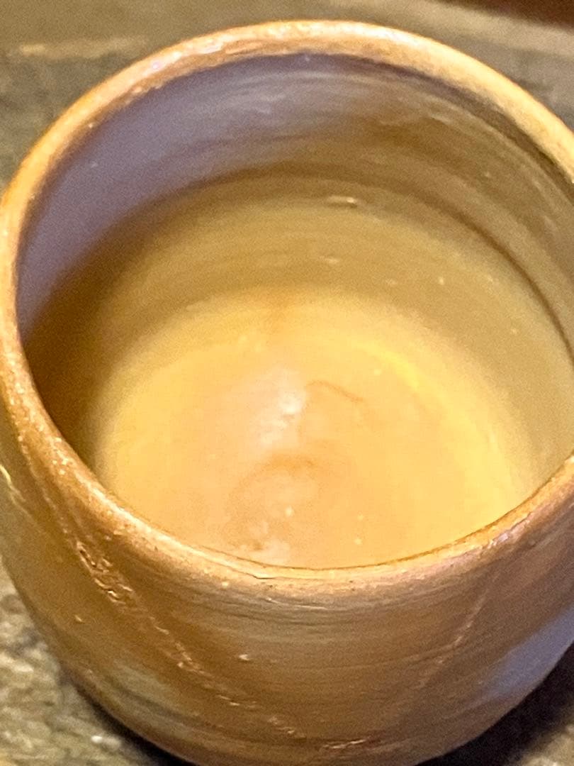 備前　緋襷　湯呑み　フリーカップ　作家一点もの