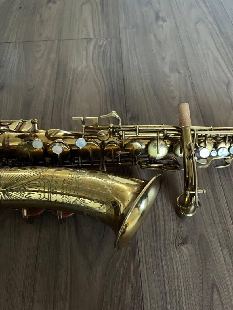 管楽器・吹奏楽器 Buescher Aristocrat II \"Big B\" Alto Sax
