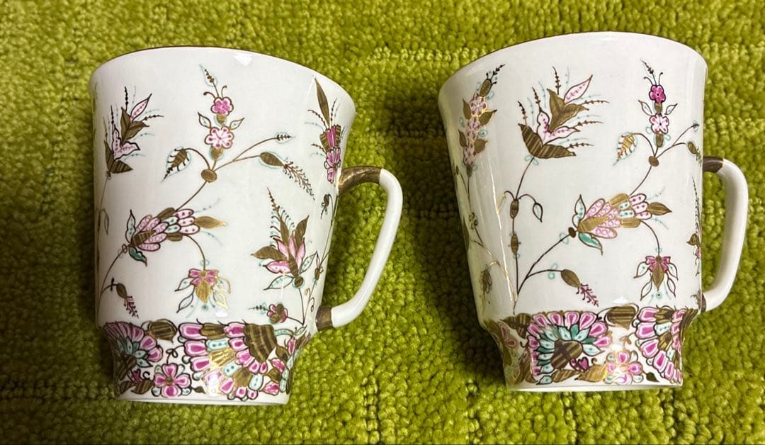 超希少❗ヴィンテージ　ロモノーソフ　ロシア　カップ&ソーサー　2組セット