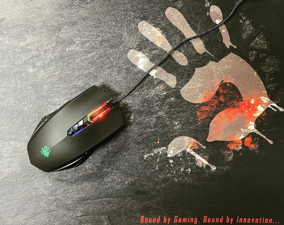 Bloody 光学式ゲーミングマウス　(A70x-MatteBlack)