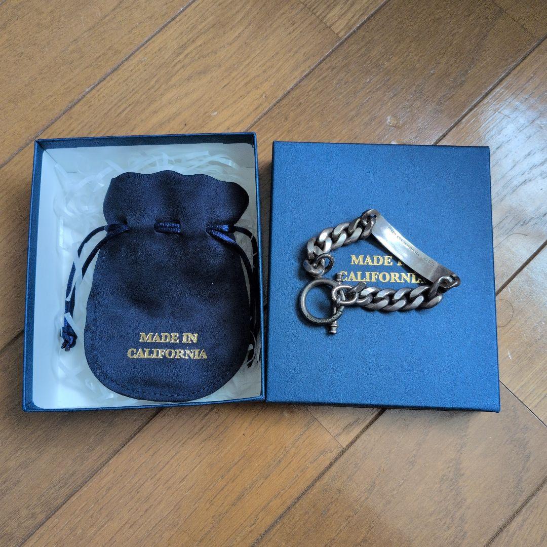 アクセサリー MADE IN CALIFORNIA ID BRACELET