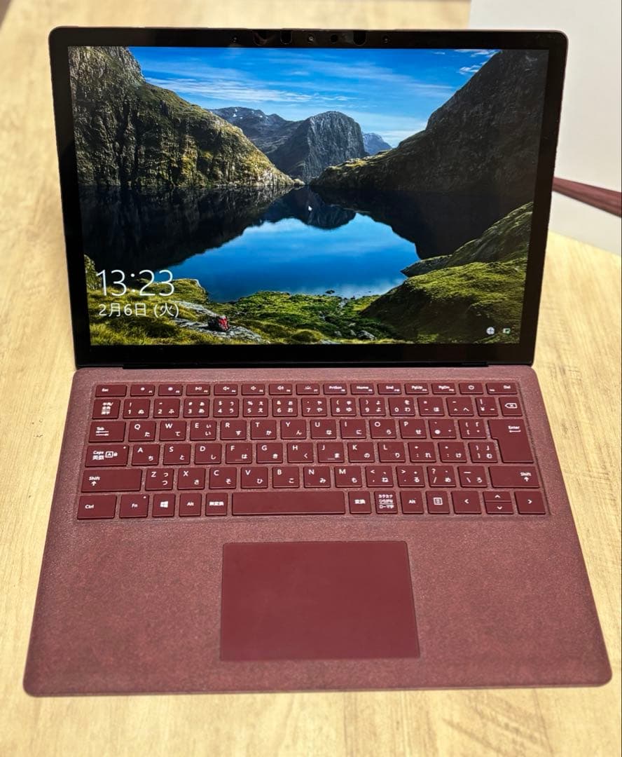 Microsoft Surface Laptop バーガンディ 13.5インチ