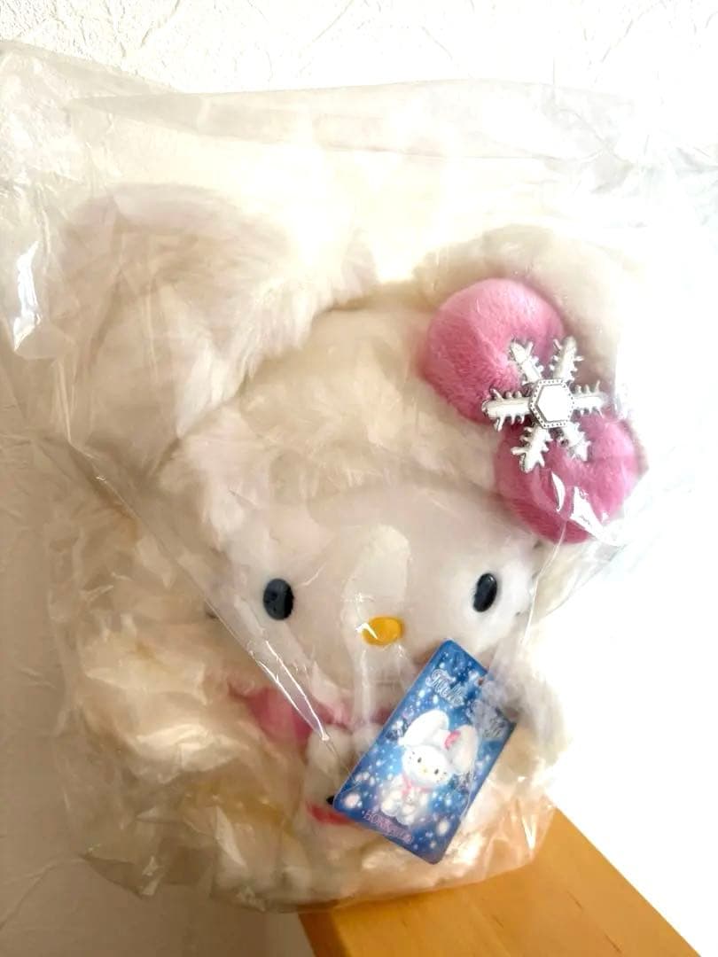 レア！ハローキティ　雪うさぎ　ぬいぐるみ　北海道限定　タグ付き　レトロ