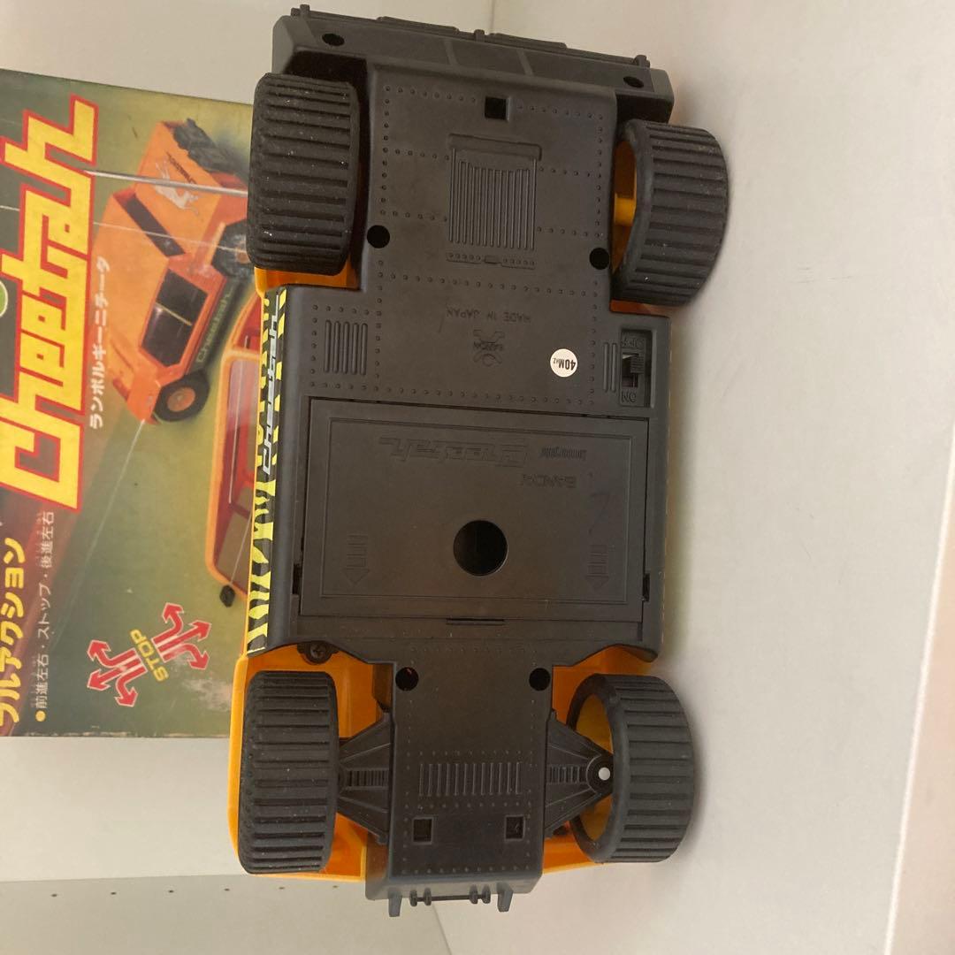 ランボルギーニ　ラジコン　バンダイ　　レトロ　車