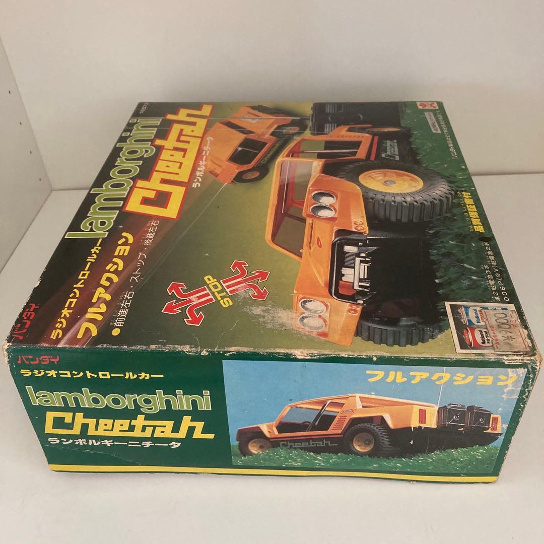 ランボルギーニ　ラジコン　バンダイ　　レトロ　車