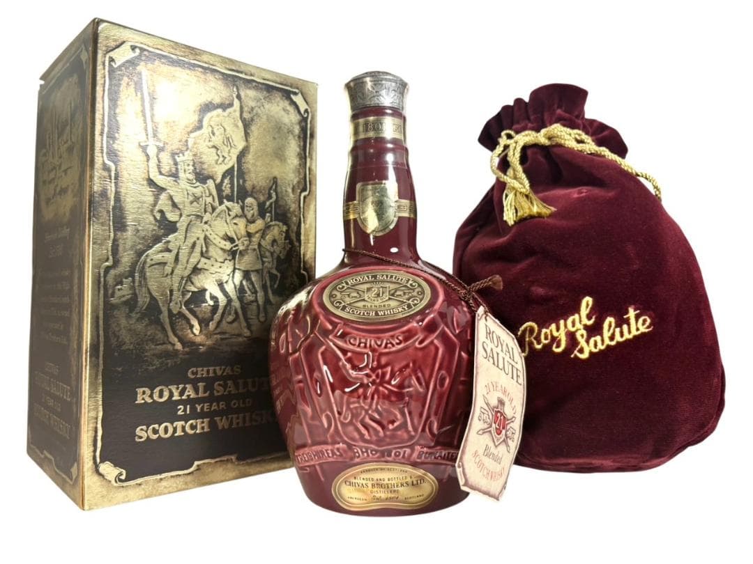 【9293】シーバスブラザース ロイヤルサルート 21年 赤