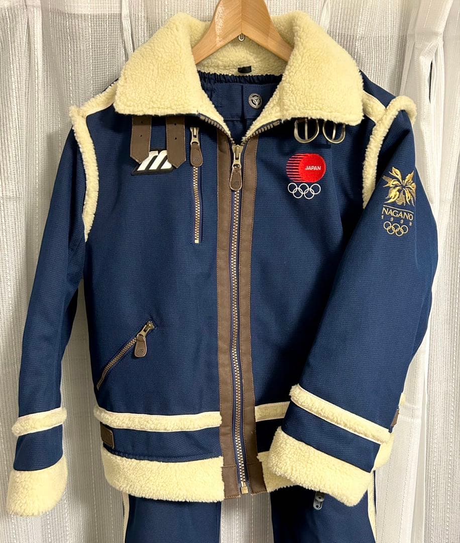 長野オリンピック　日本選手団　ジャケット&パンツ　セット　レプリカユニフォーム
