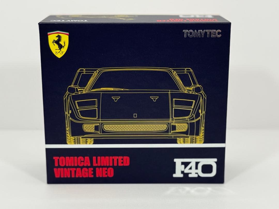 1/64 LV-NEO トミカリミテッドヴィンテージ フェラーリ F40 黄