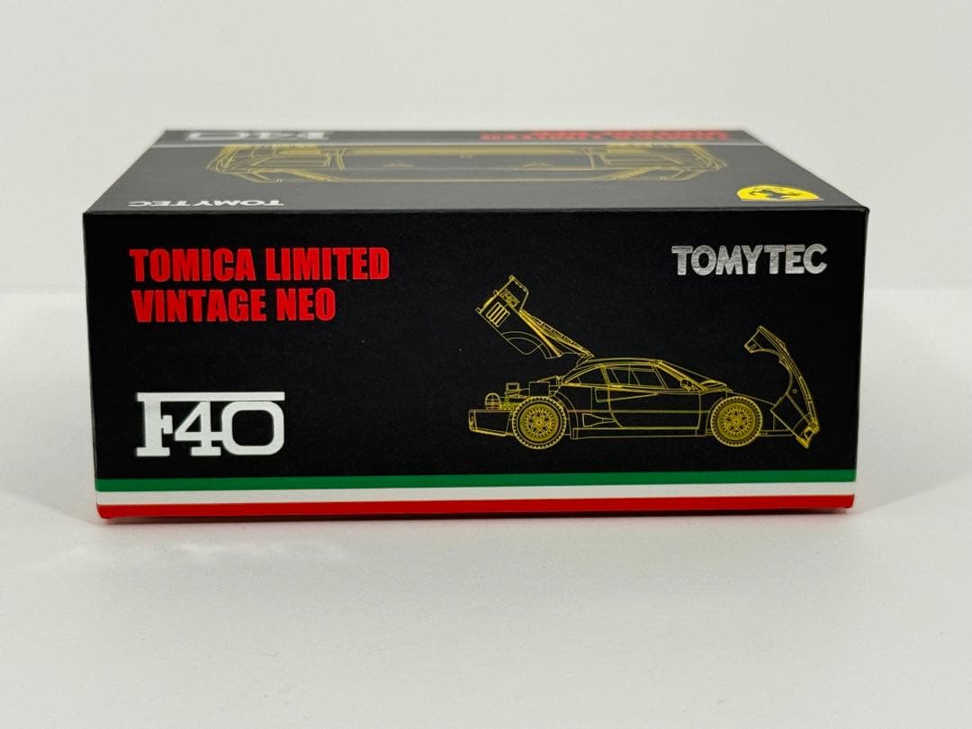 1/64 LV-NEO トミカリミテッドヴィンテージ フェラーリ F40 黄