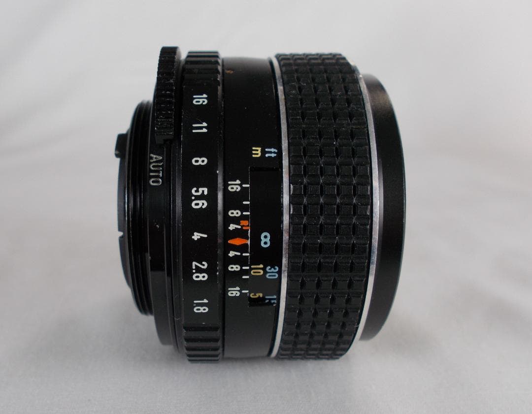 フィルムカメラ 整備済 完動品　Pentax SPF + f/1.8　P234