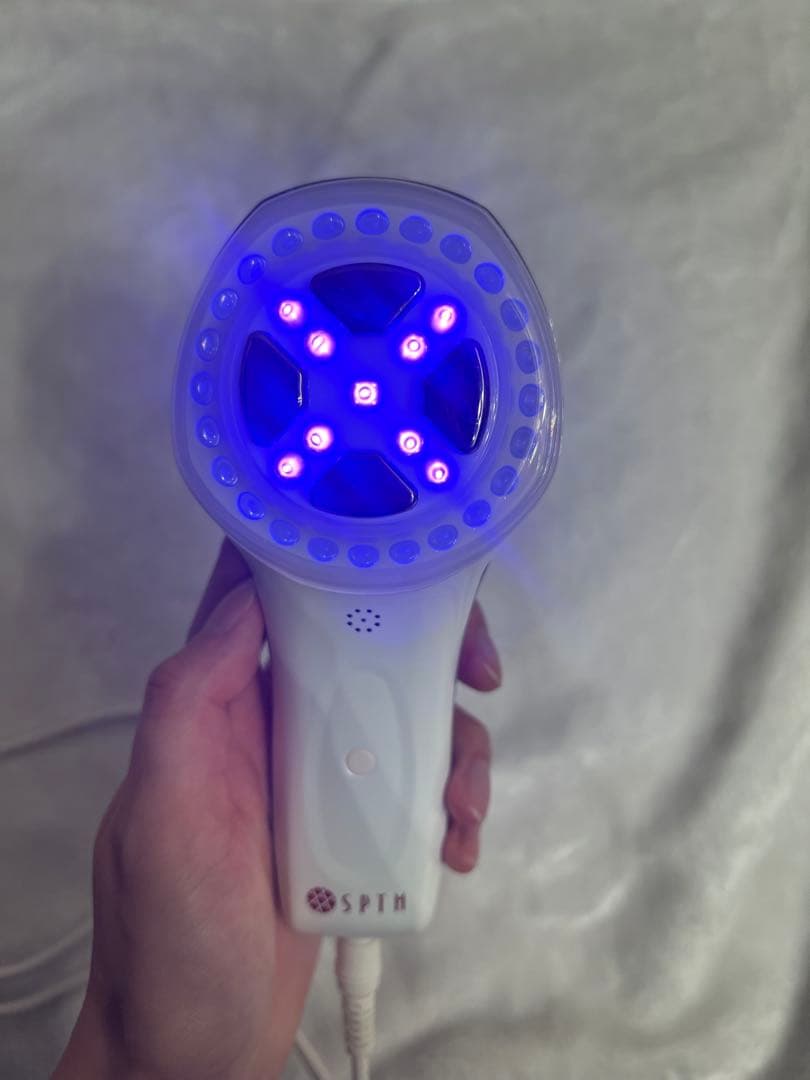 セプテム　アップビー美顔器 APPB ホワイト 充電器・ポーチ・箱付き