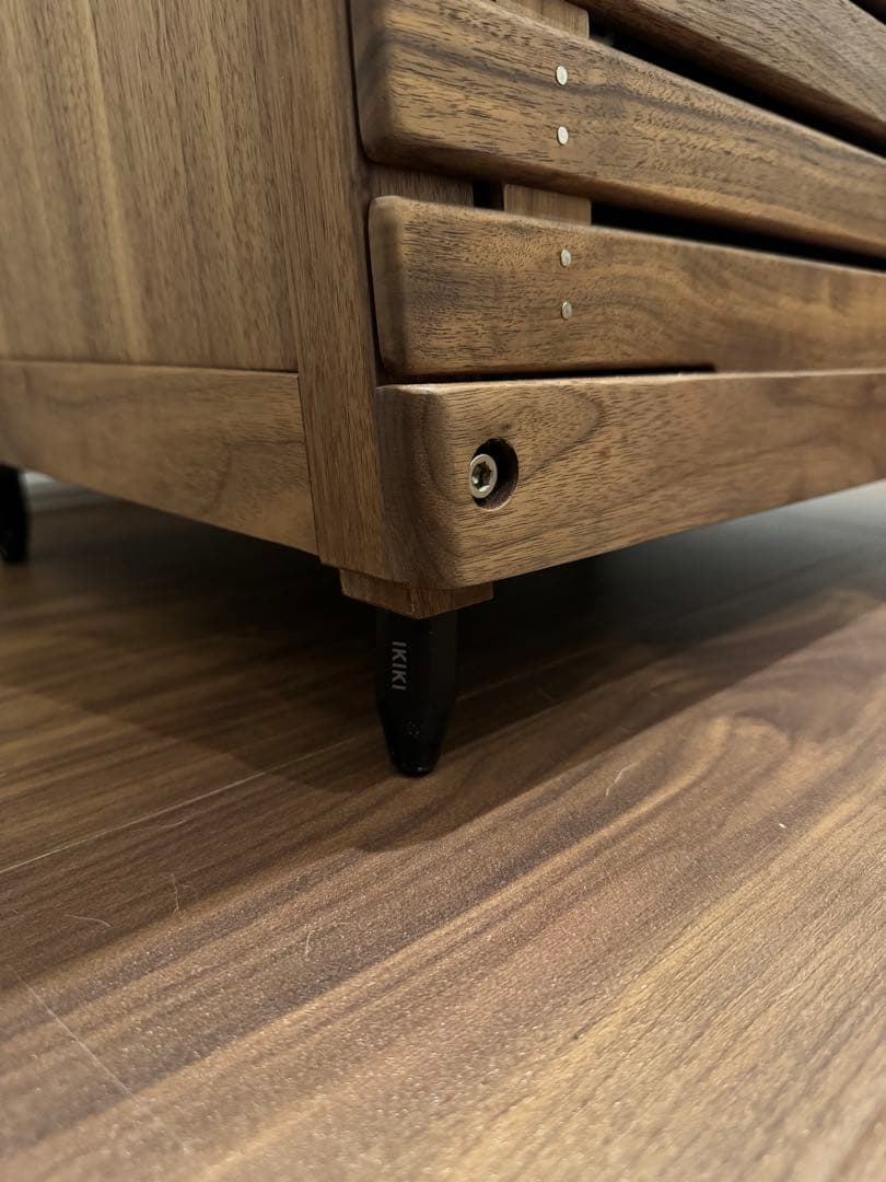 Tikiki コンテナM ウォールナット×2＋エクステンションテーブル