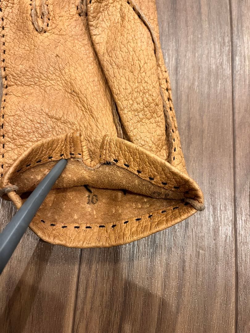 DENTS デンツ　ペッカリー　レザー 手袋 メンズ　値下げ