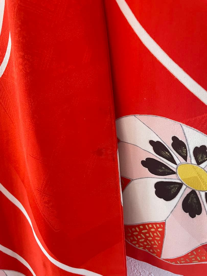 七五三　5歳　正絹　お着物セット