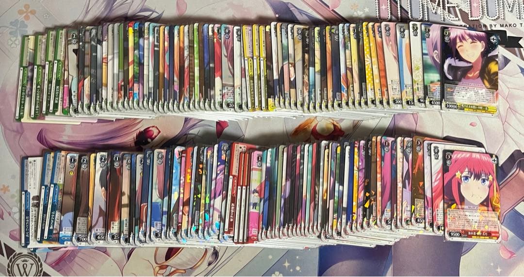 ヴァイスシュヴァルツ　五等分の花嫁4コン　トライアルデッキセミ4コン　セット